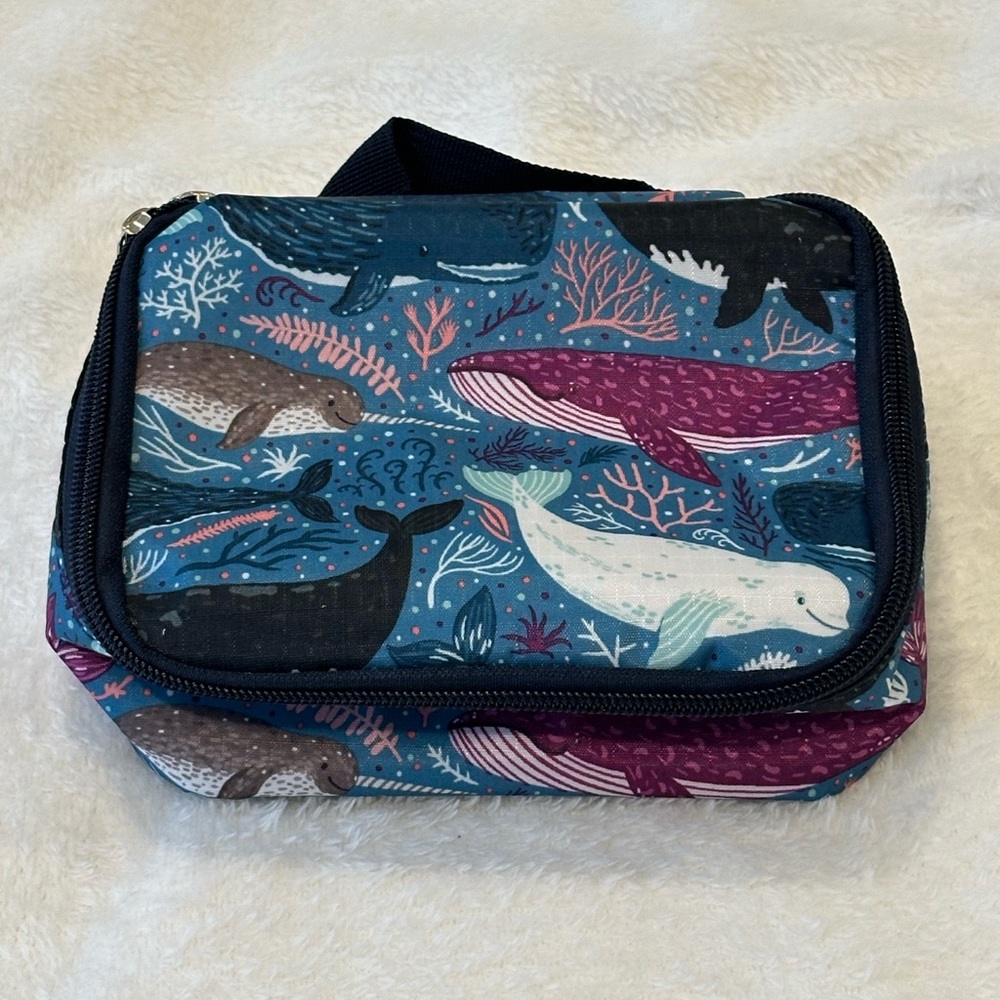 Colorful Marine Travel Makeup Bag